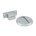 Patioplus Magnetic Door Holder Flush 2.5 in. Diameter, Bright Chrome - Solid PA2667153